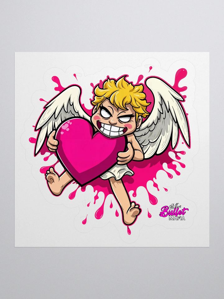 Bitten Bullet Mafia - Splash Angel Sticker product image (1)