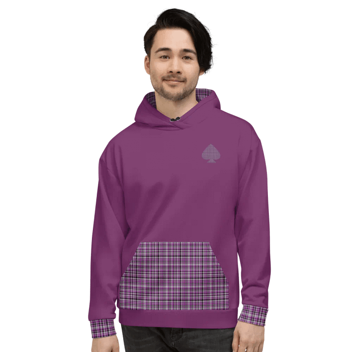 Purple Ace Hoodie product image (2)