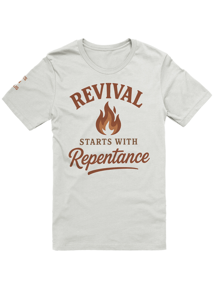 Revival Starts with Repentance T-shirt product image (5)