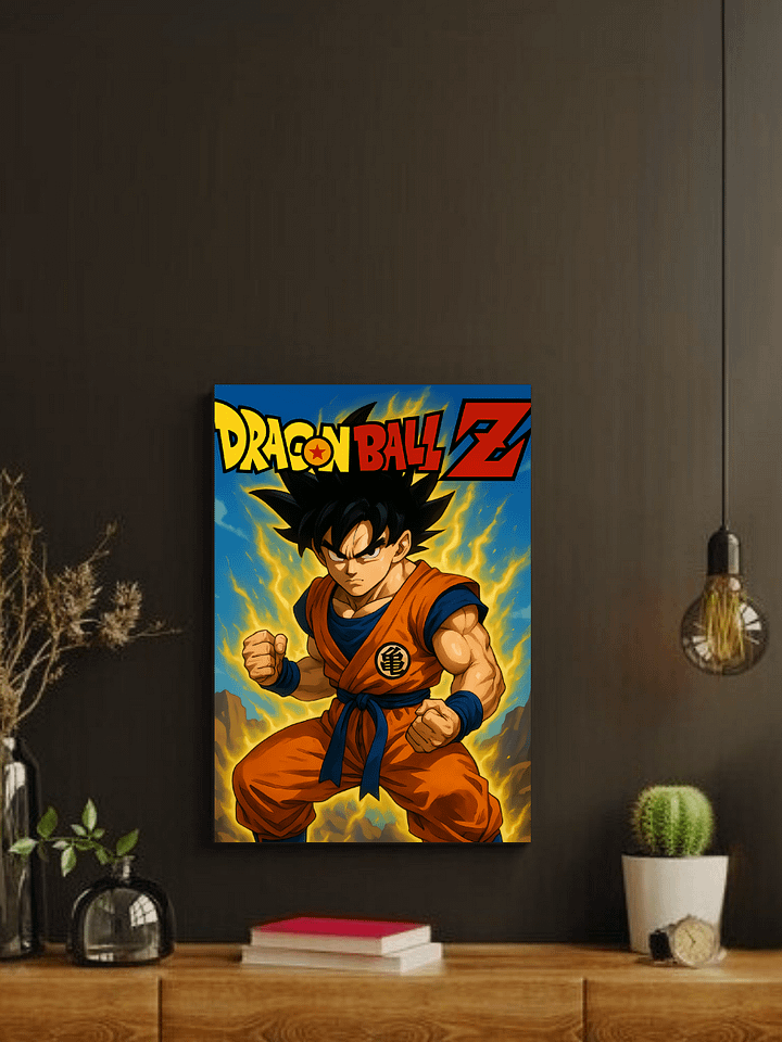 Dragon Ball Z – Goku Super Saiyan Aura – 8x10 Metal Print product image (2)
