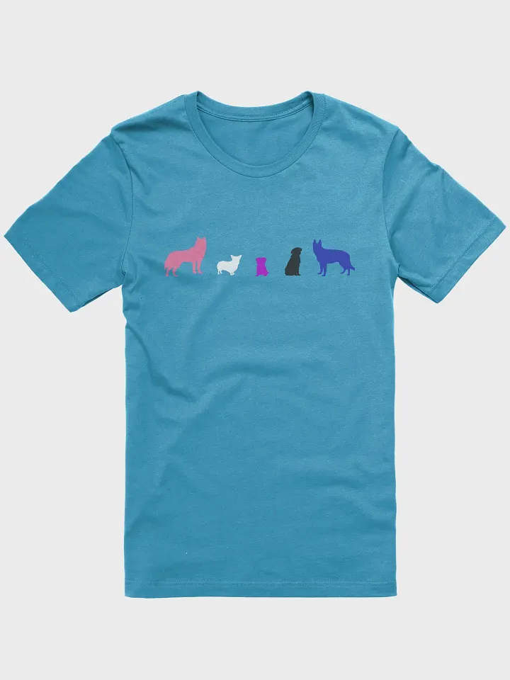 Genderfluid Pride Dogs Women's Shirt product image (2)