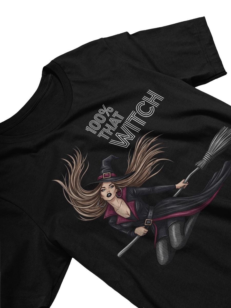 100% That Witch Illustrated T-Shirt product image (18)