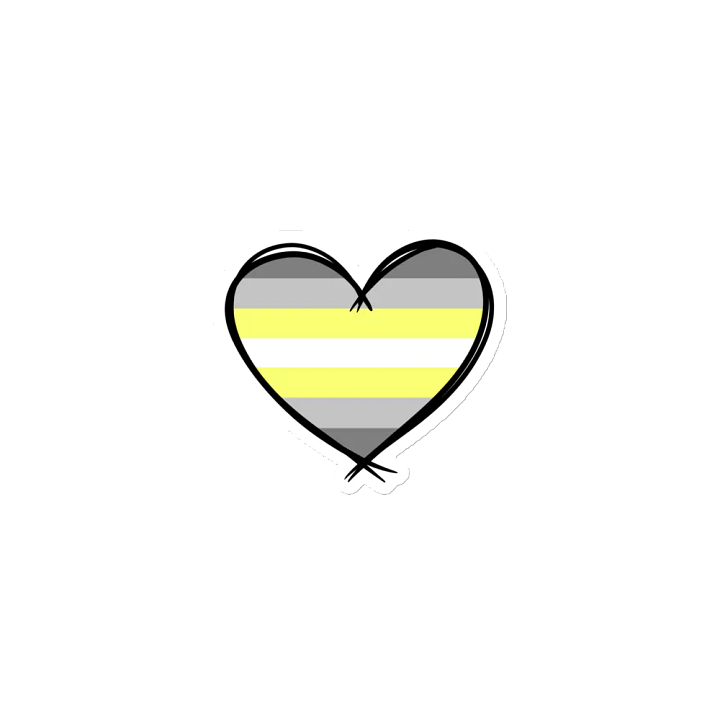 Demigender Pride Magnet product image (1)