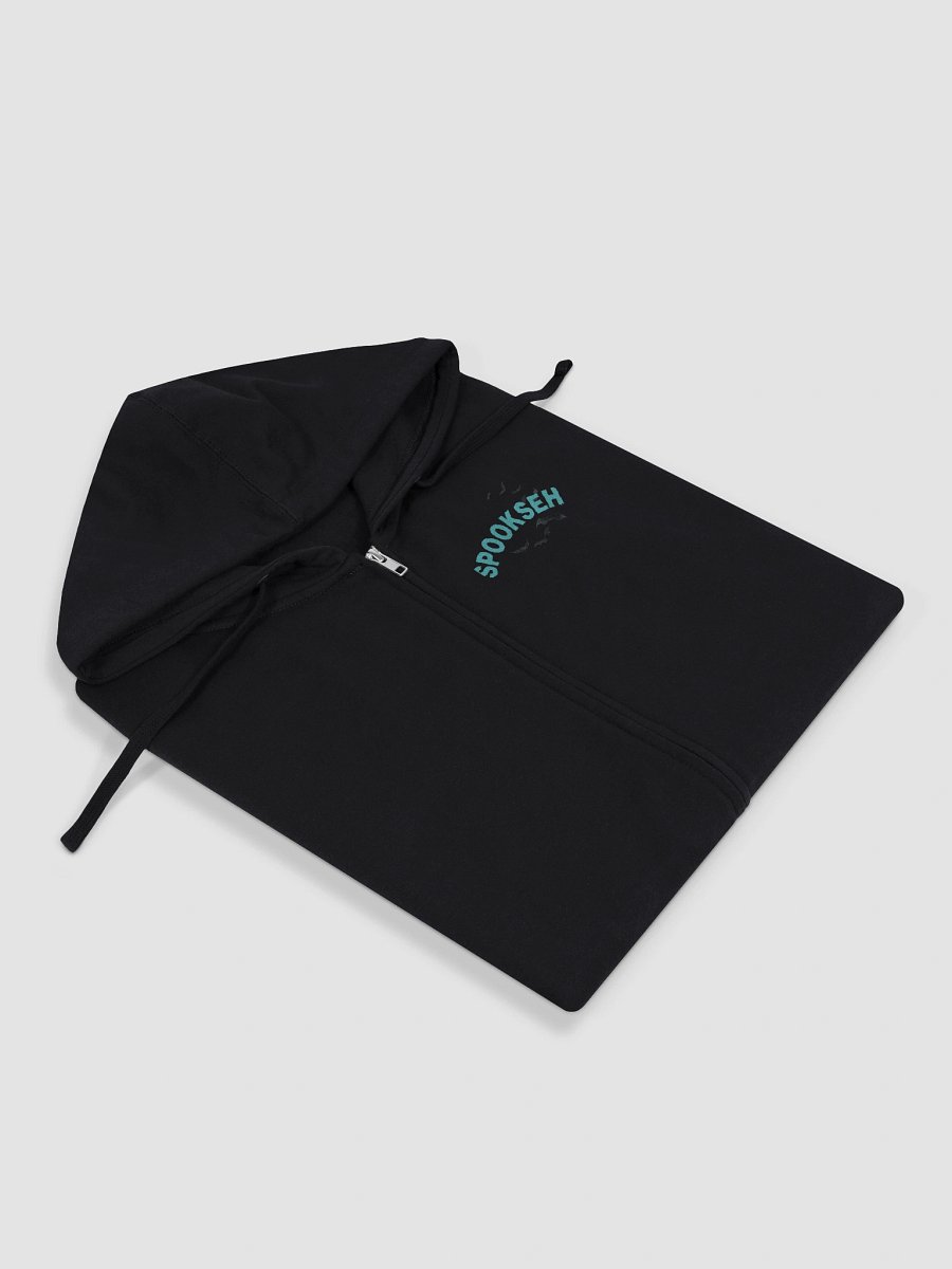 Ghostly Blossom Fleece Zip-Up Hoodie product image (8)