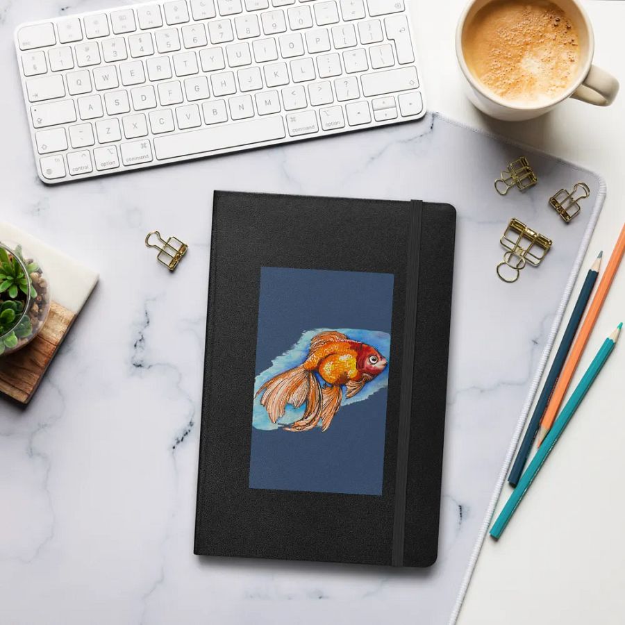 GoldfishHardcoverNotebook product image (16)