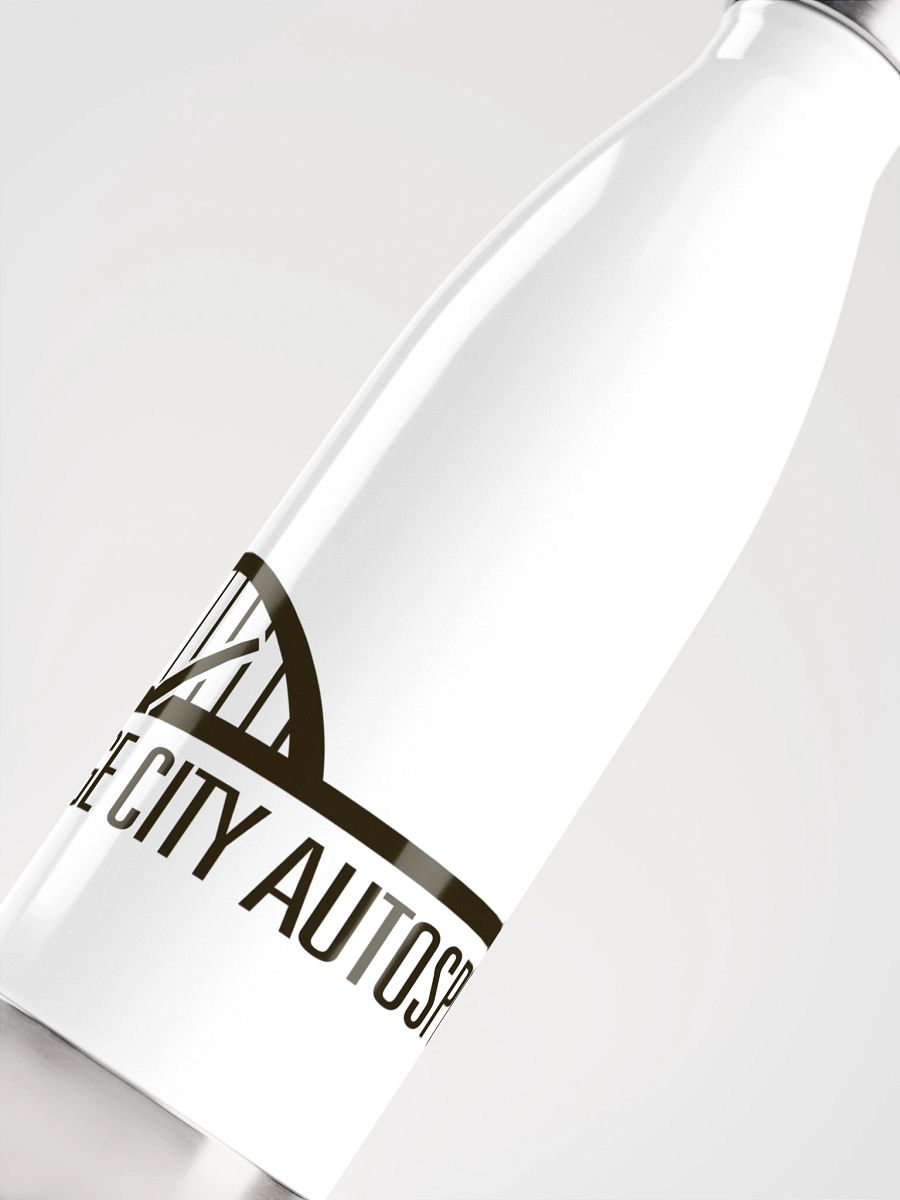 Bridge City Autosports Black Logo Stainless Steel Water Bottle product image (5)