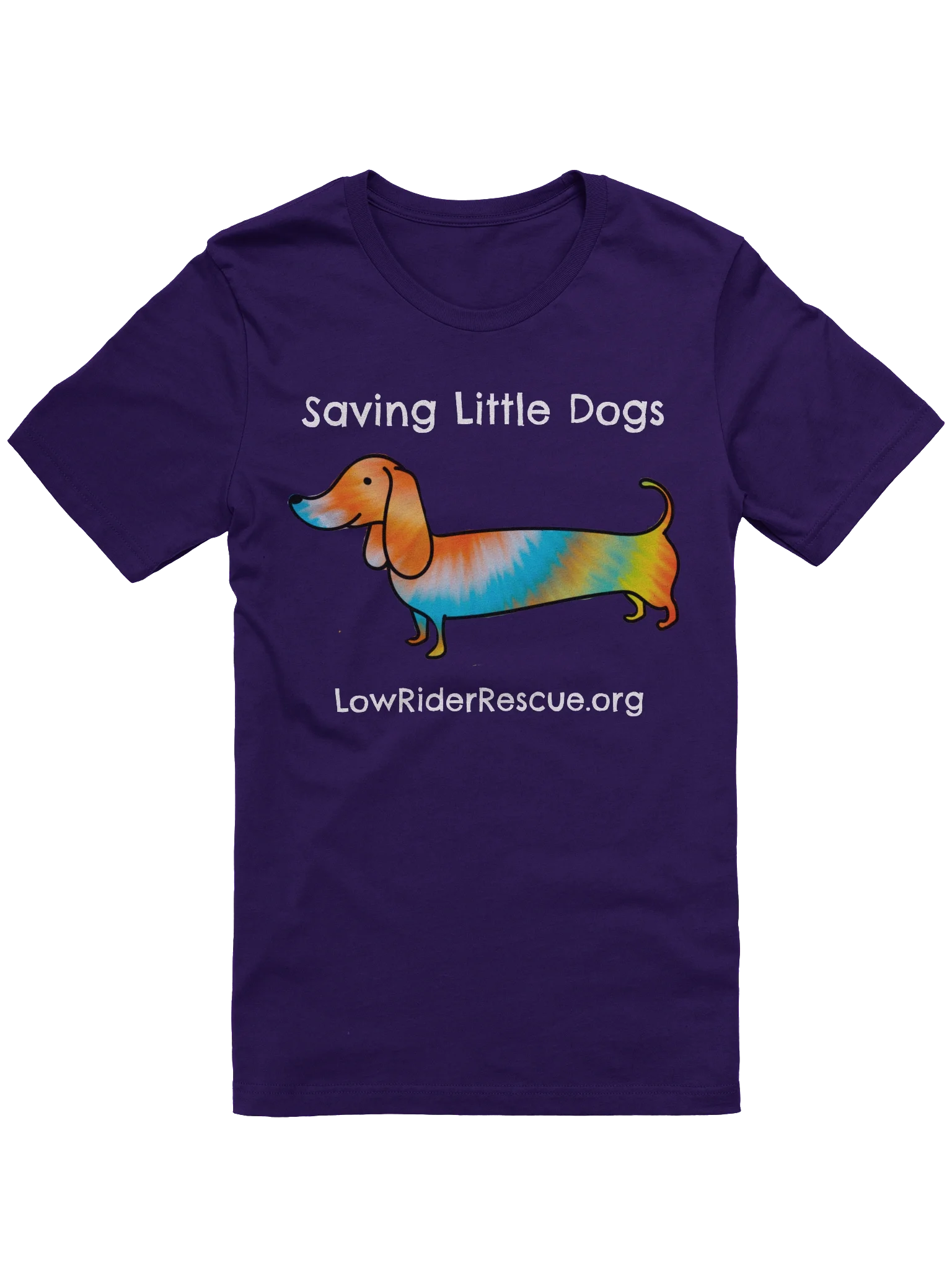 Tie-Dye Dachshund Saving Little Dogs T product image (8)