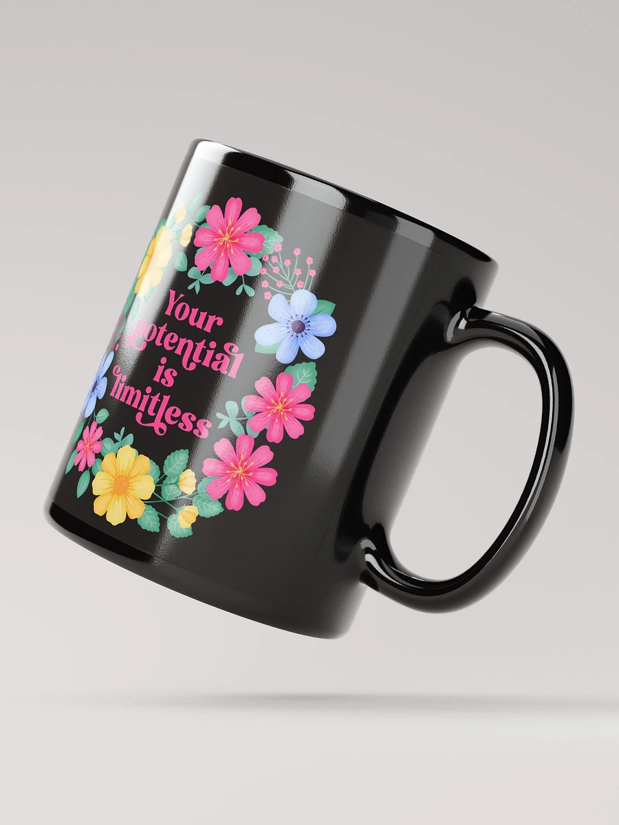 Your potential is limitless - Black Mug product image (3)