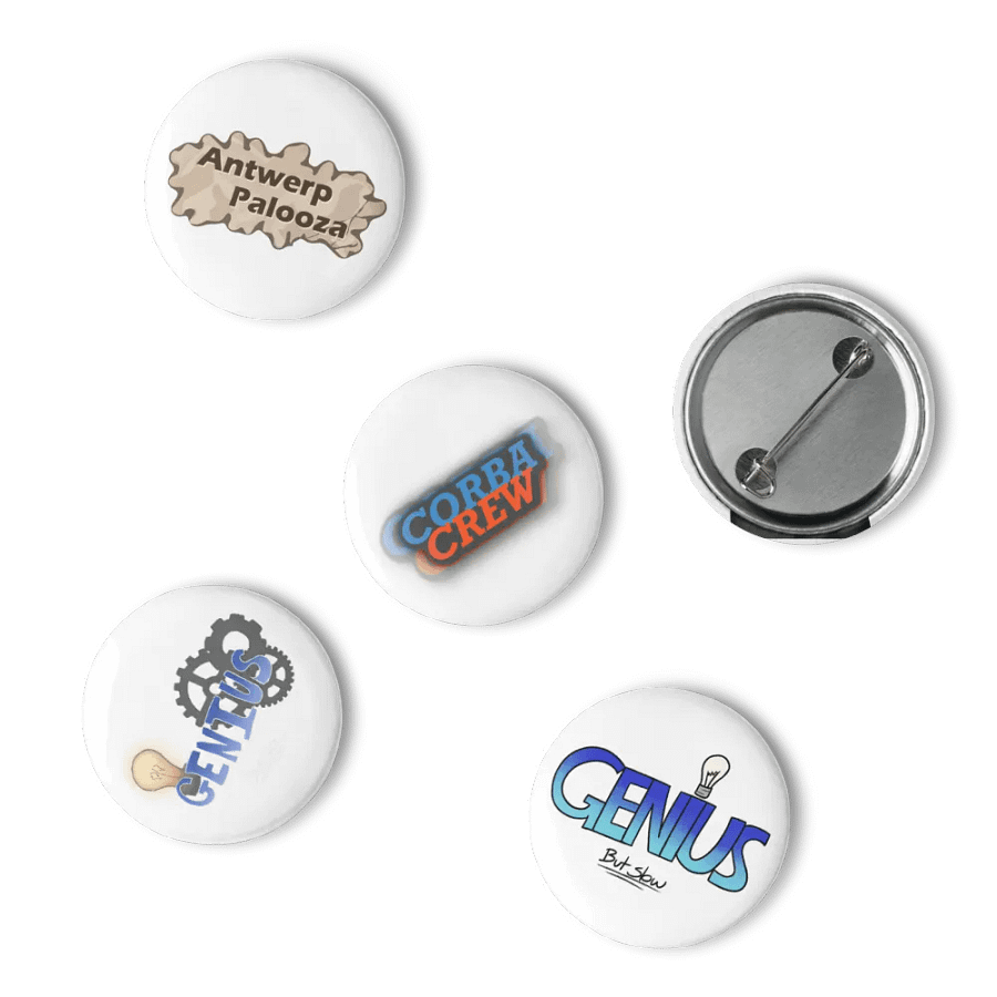 CorbaCrew Pin Button Set product image (15)