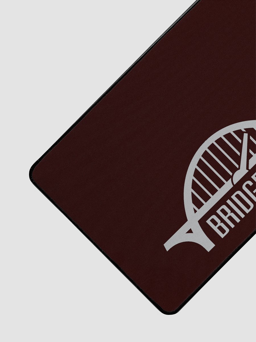 Deskmat Black with BCA logo white print product image (3)