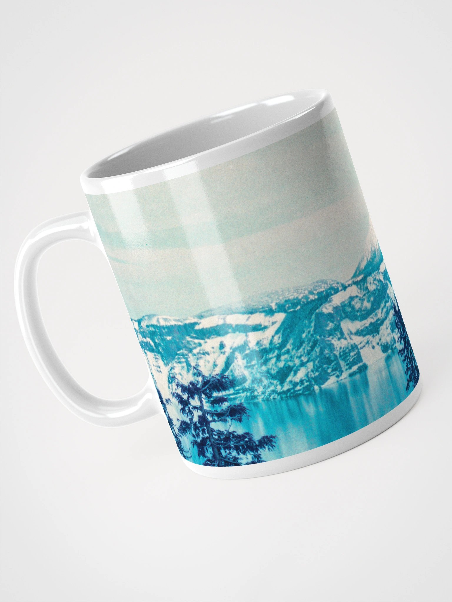 Crater Lake Lomopurple Glossy Mug product image (11)