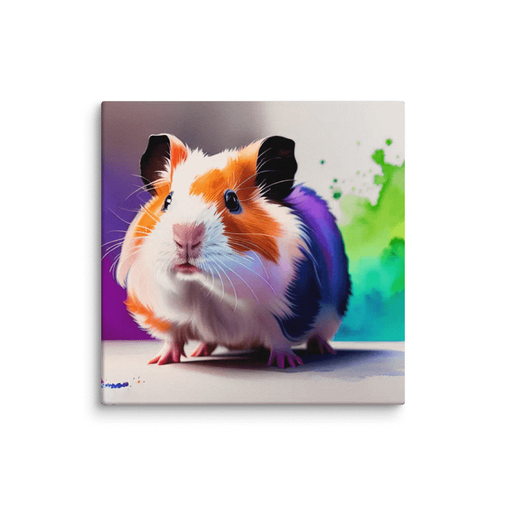 Cute Guinea Pig Digital Painting - v2 product image (1)