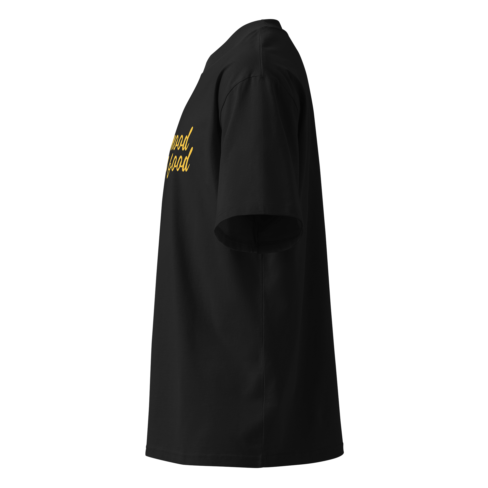 In The Mood For Food | Organic Oversized Tee – Mustard product image (4)