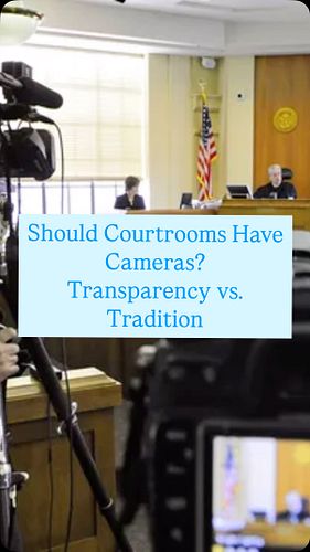 Keith and Stewart from Ask 2 Lawyers weigh in: should we put cameras in every courtroom? Keith says yes—for transparency and ...