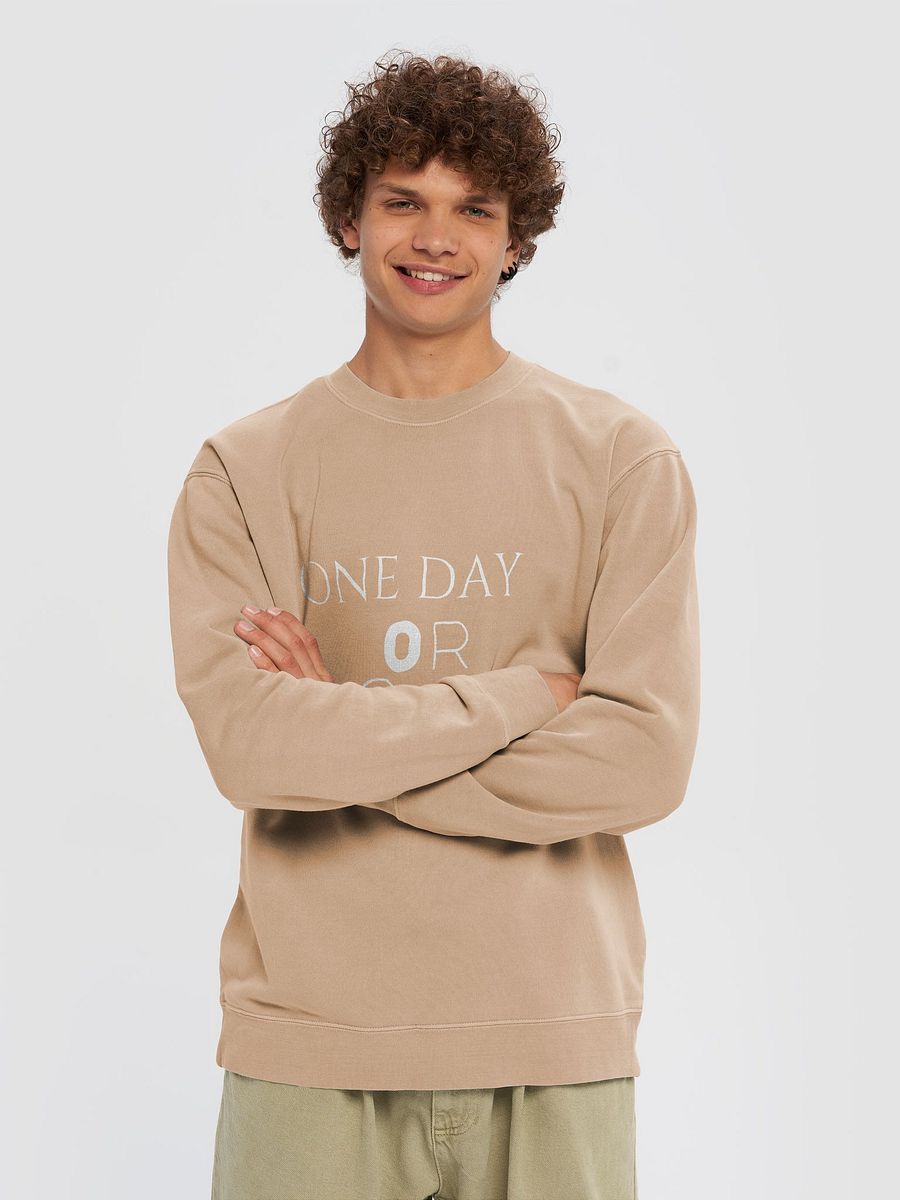 Day one or one day. A sweatshirt for the wake up call of success. product image (3)