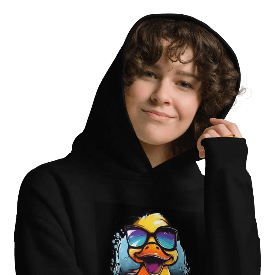 Splashy Duck Oversized Hoodie product image (9)