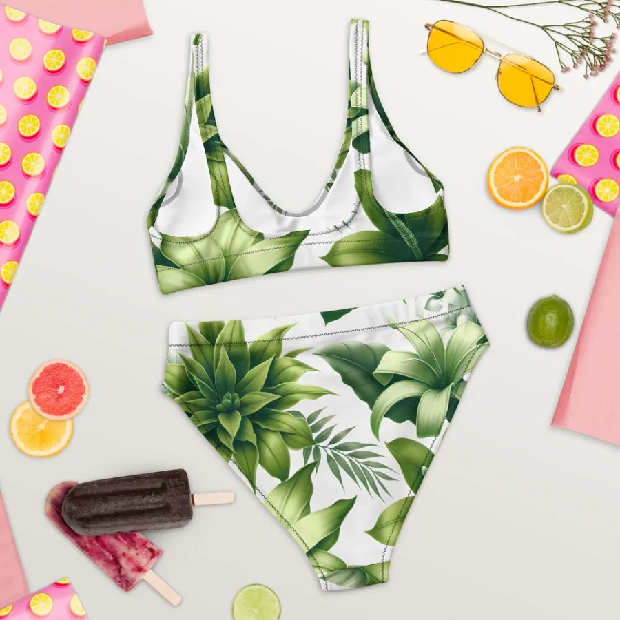 Verdant Leaf Harmony Bikini product image (8)