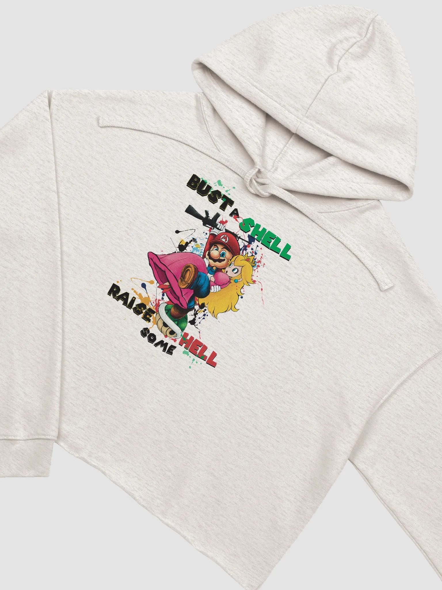 Bustin' Shells by StephyJ Crop Hoodie product image (19)