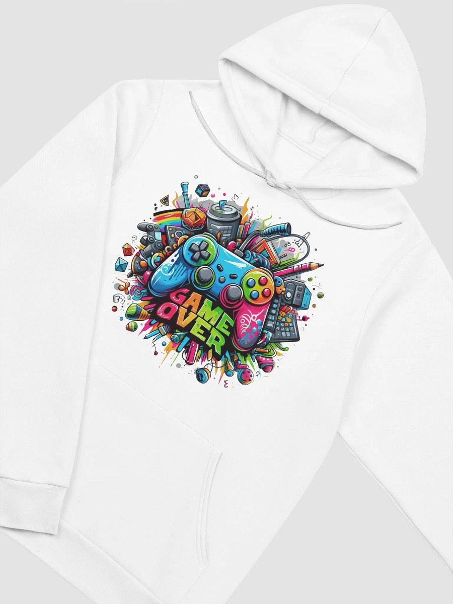 Game Over Painted Graffiti Hoodie product image (7)