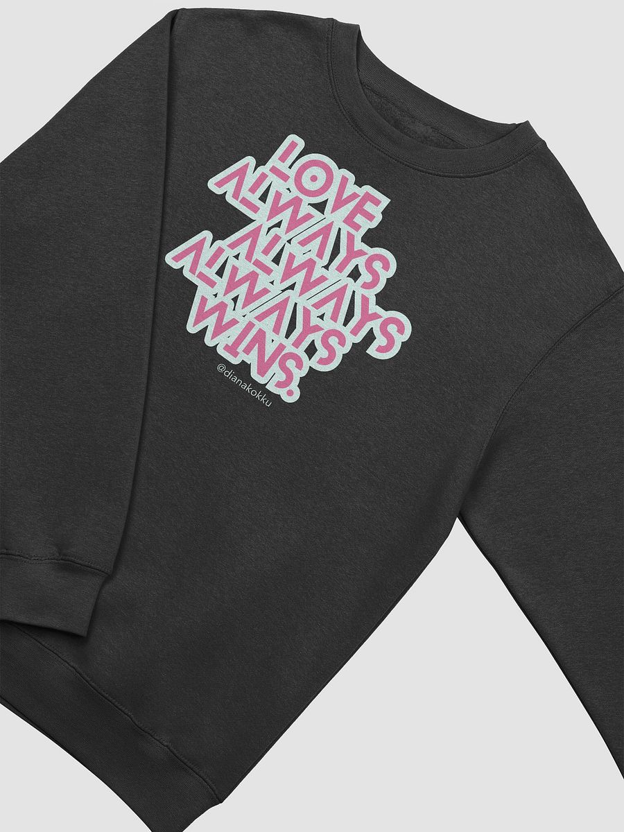 Love Wins Pink Crew Neck product image (3)