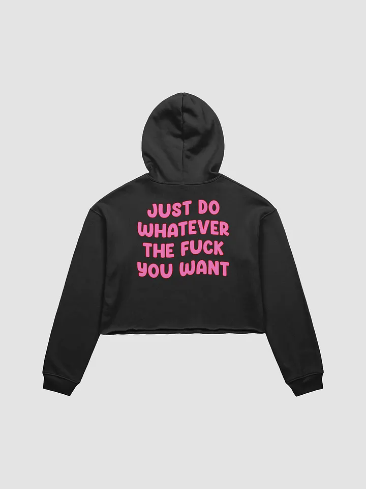 You do You-Crop Top Hoodie product image (1)