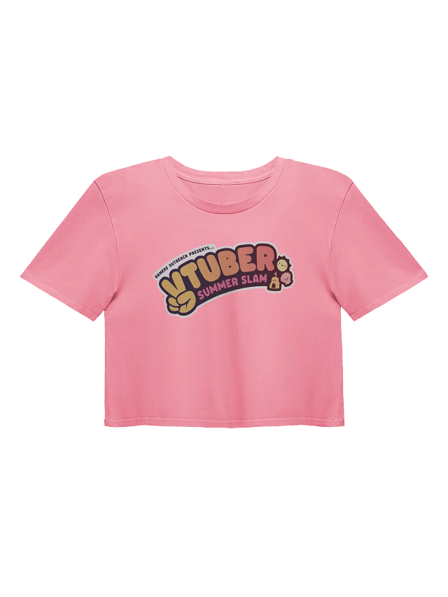 VTuber Summer Slam Womens Crop Top product image (1)