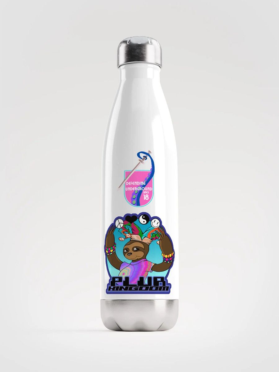 Stay Hydrated , Defend Underground PLUR Kingdom hot and cold PLUR Kingdom hydration flask product image (1)