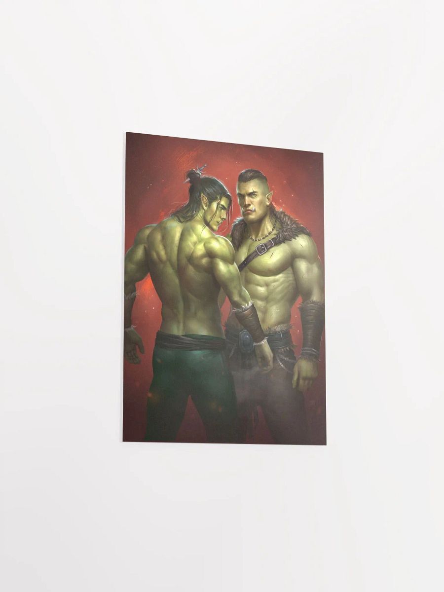 Killik and Ulfarr Art Print, by Skadior Art product image (3)
