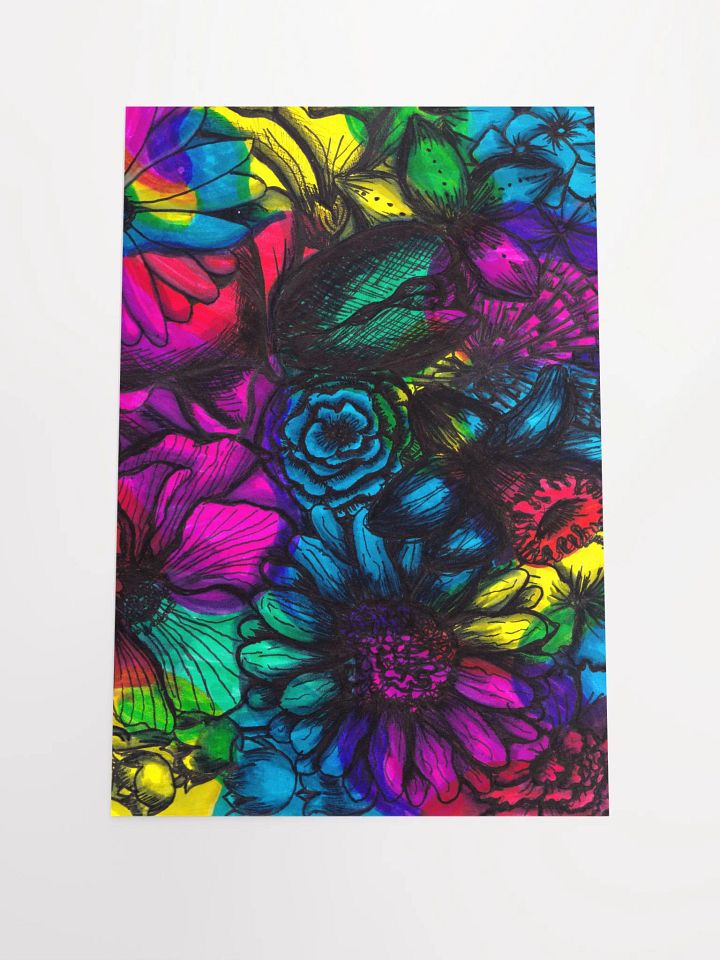 Tie-dye Flower Print product image (2)