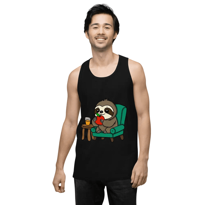 Mens Tank top - Eating product image (9)