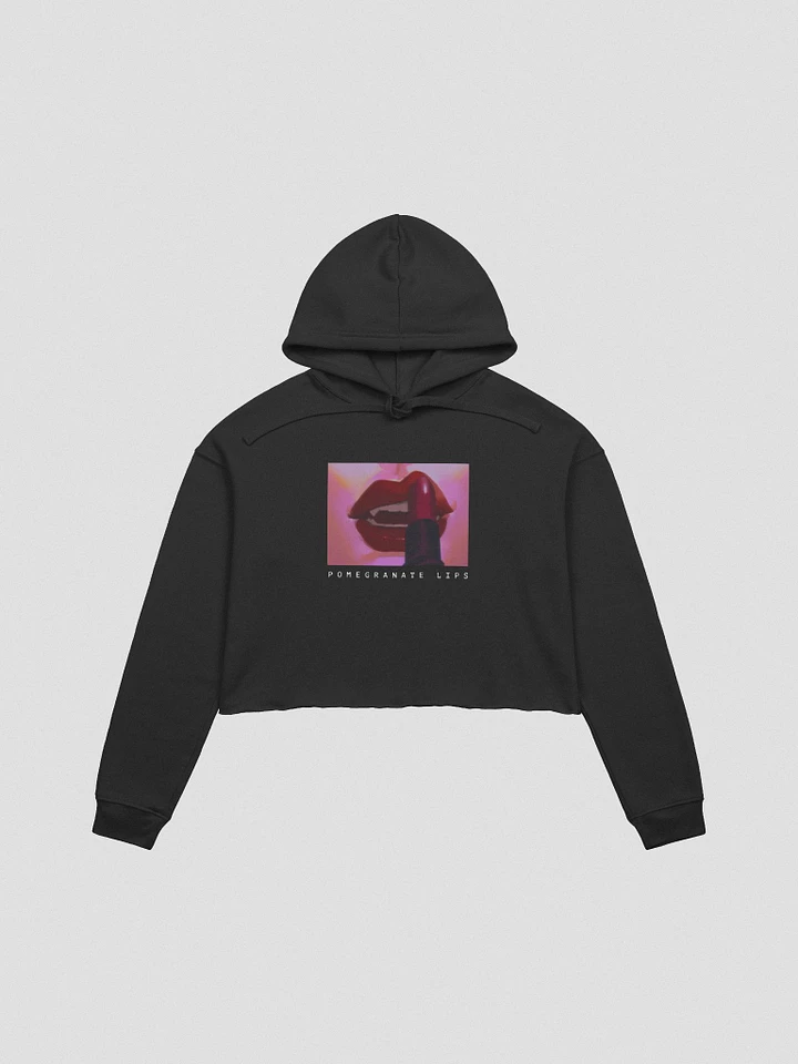 Pomegranate Lips Crop Hoodie product image (1)