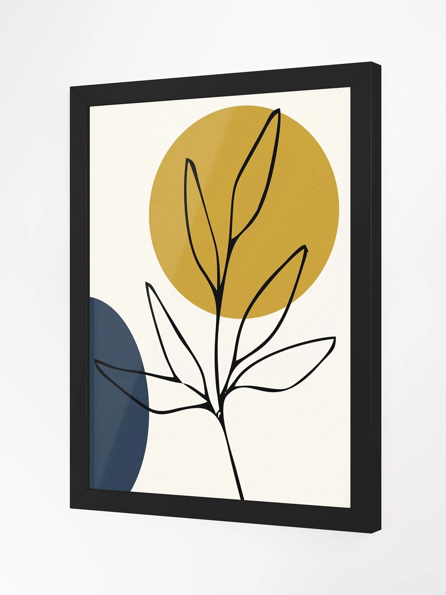 Geometric Botanical Bliss Poster product image (25)