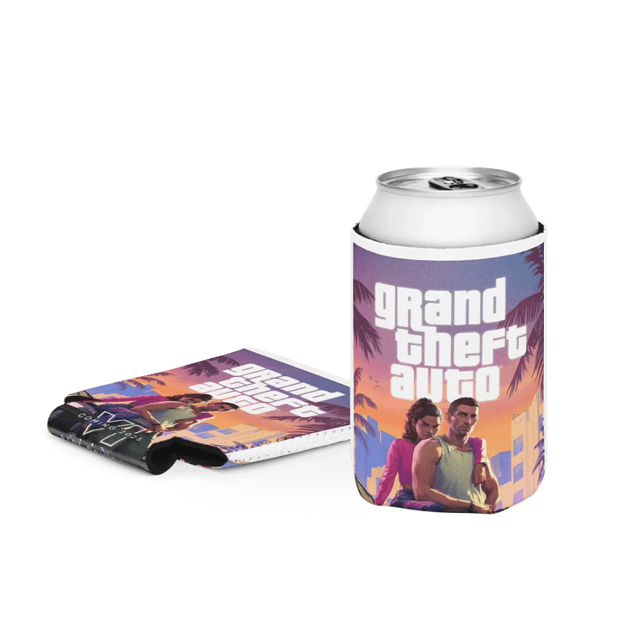 Gta 6 Coozie Can Cooler product image (4)