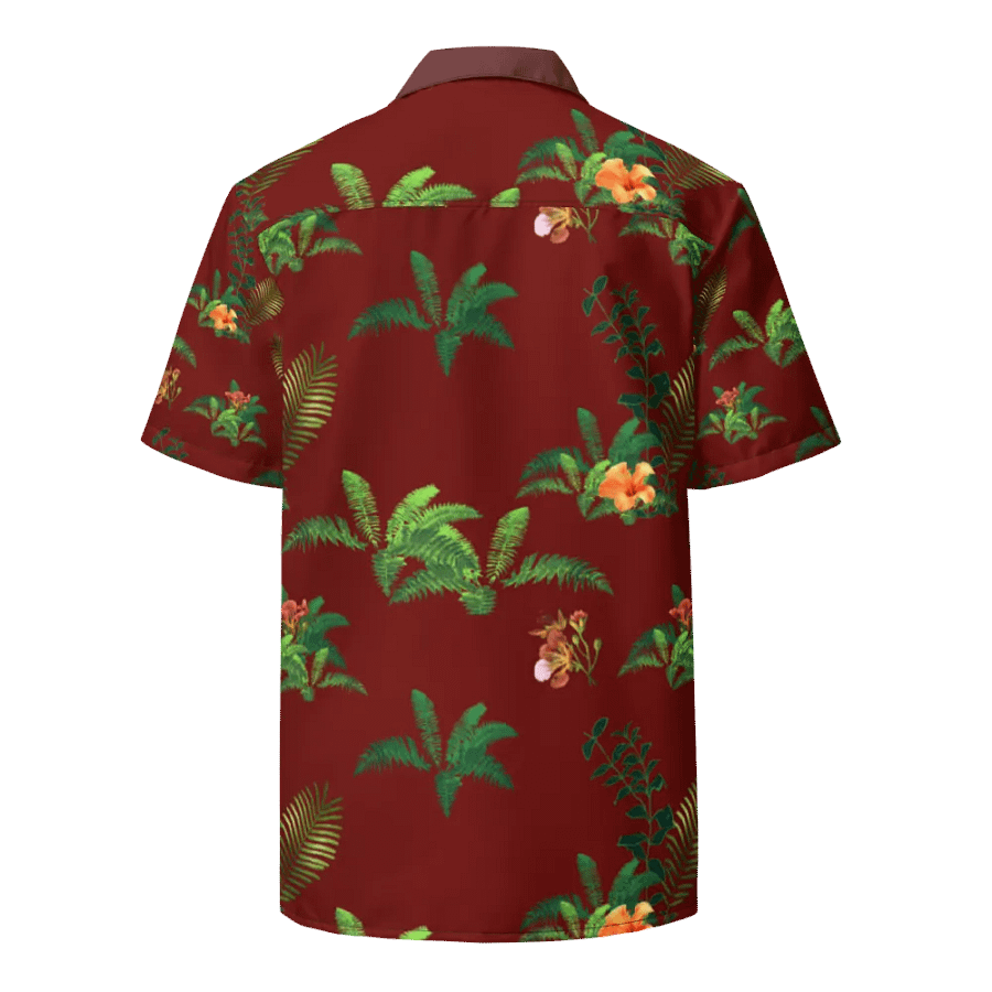 Vacation Beach Tropical Leaves Hawaiian Shirt product image (3)