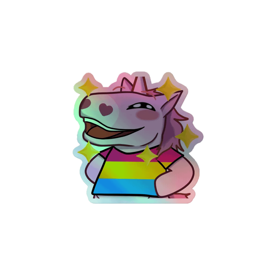PAN Pride Holographic Sticker product image (1)