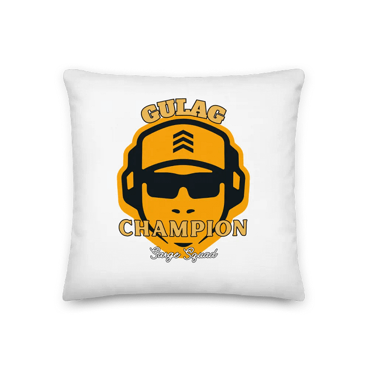 GULAG CHAMPION PILLOW product image (1)
