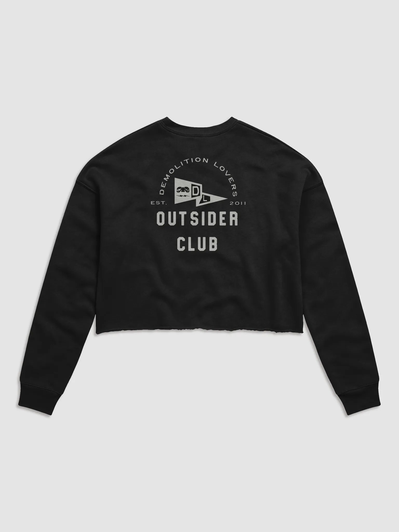 Outsider Club Crop Sweatshirt product image (2)