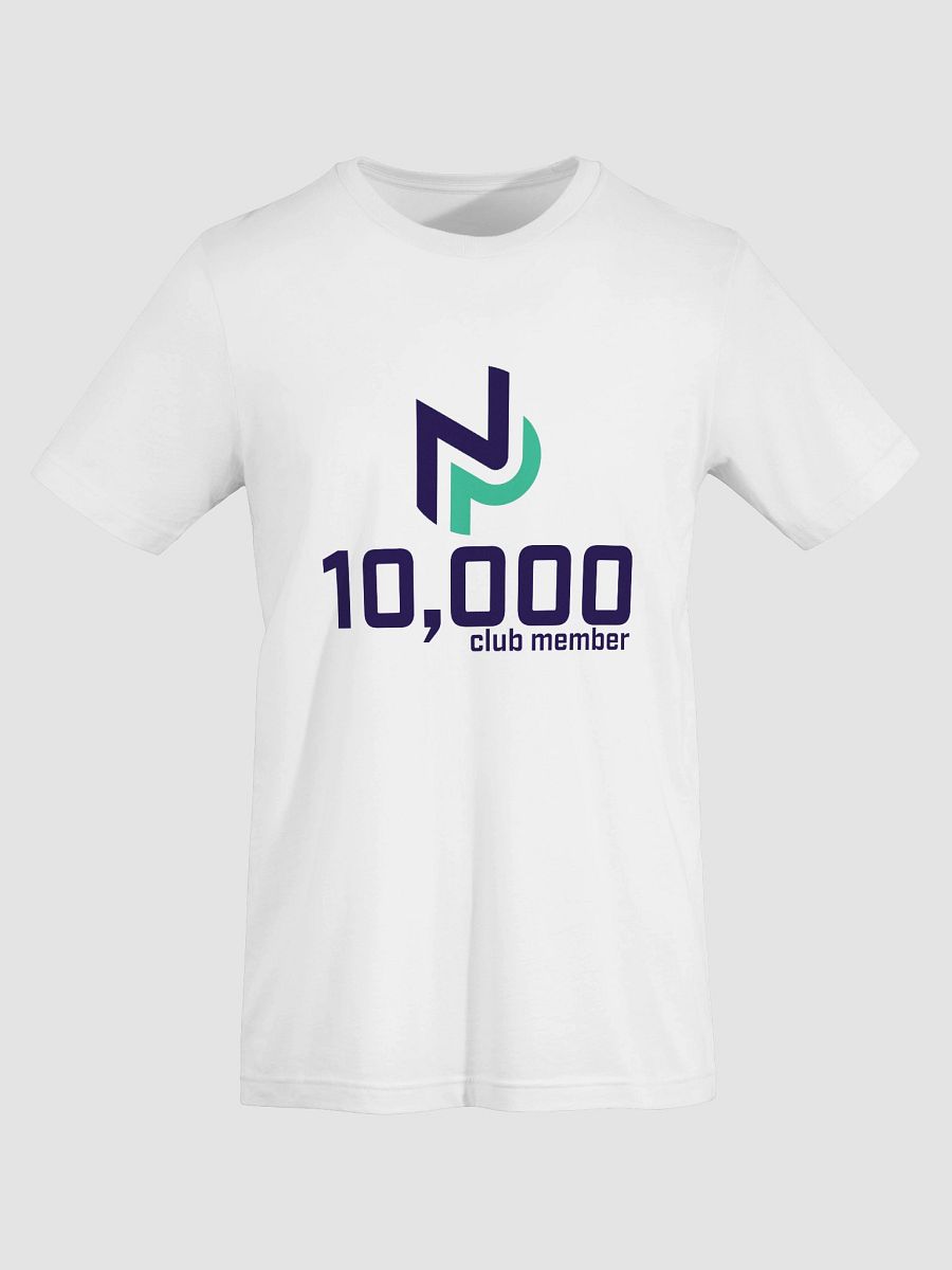 10,000 Subscribers White T-Shirt product image (7)