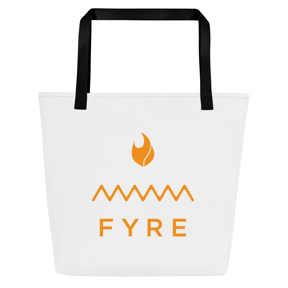 Large White Tote Bag product image (1)