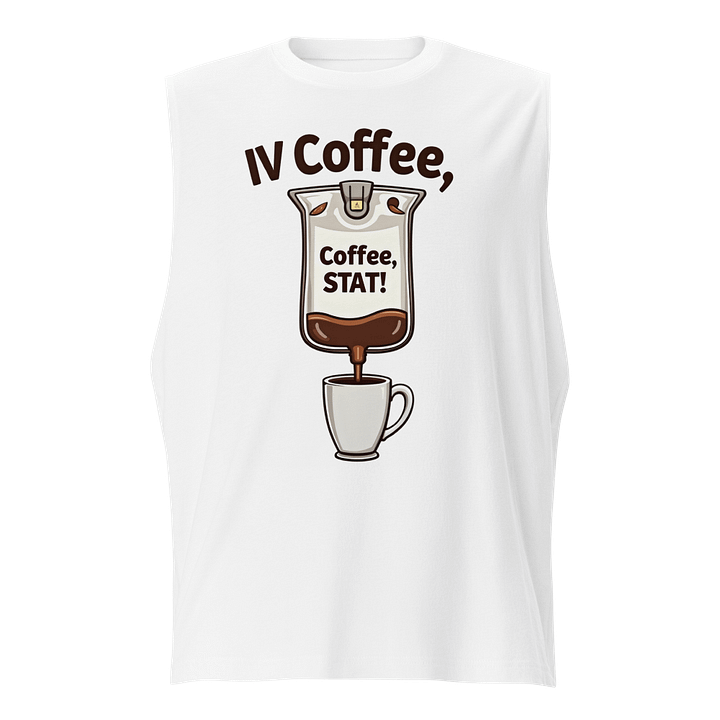 IV Coffee Muscle Tank product image (1)