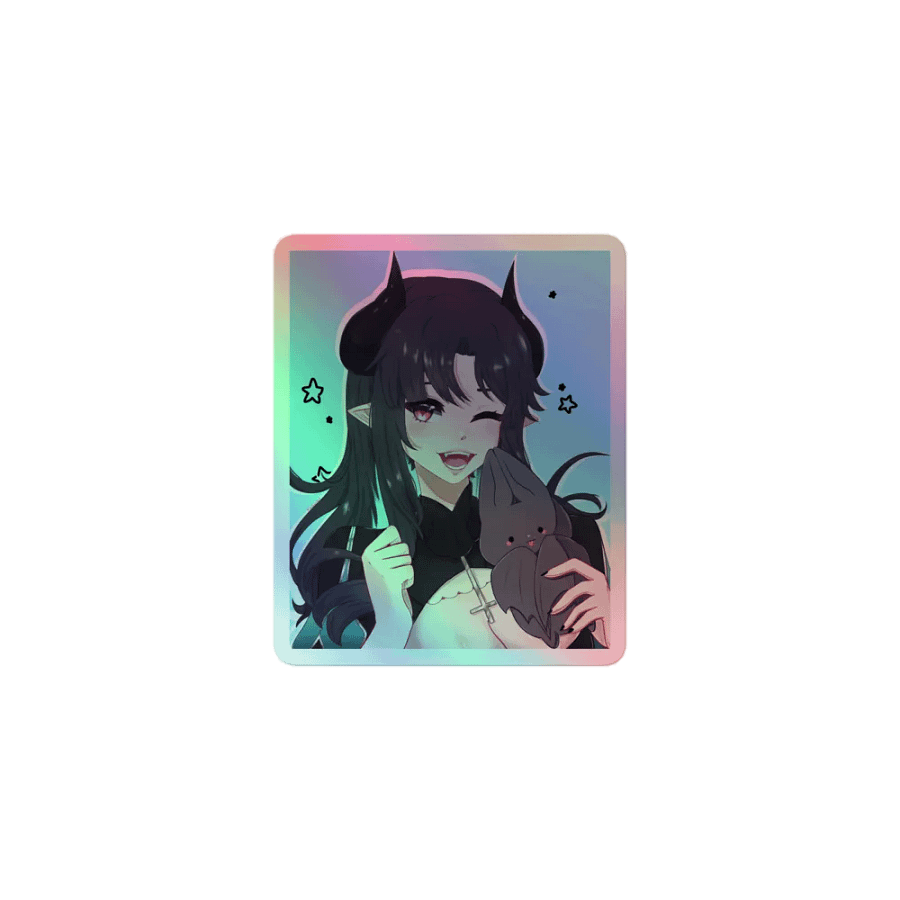 Scary & Sweet Holographic Sticker product image (1)