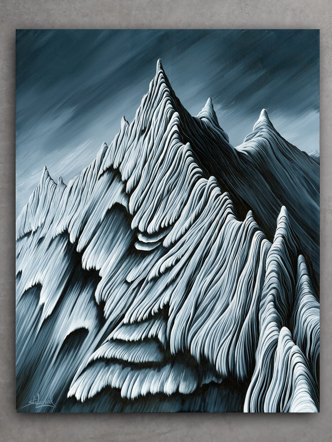 Ethereal Ridge - Original Painting product image (1)