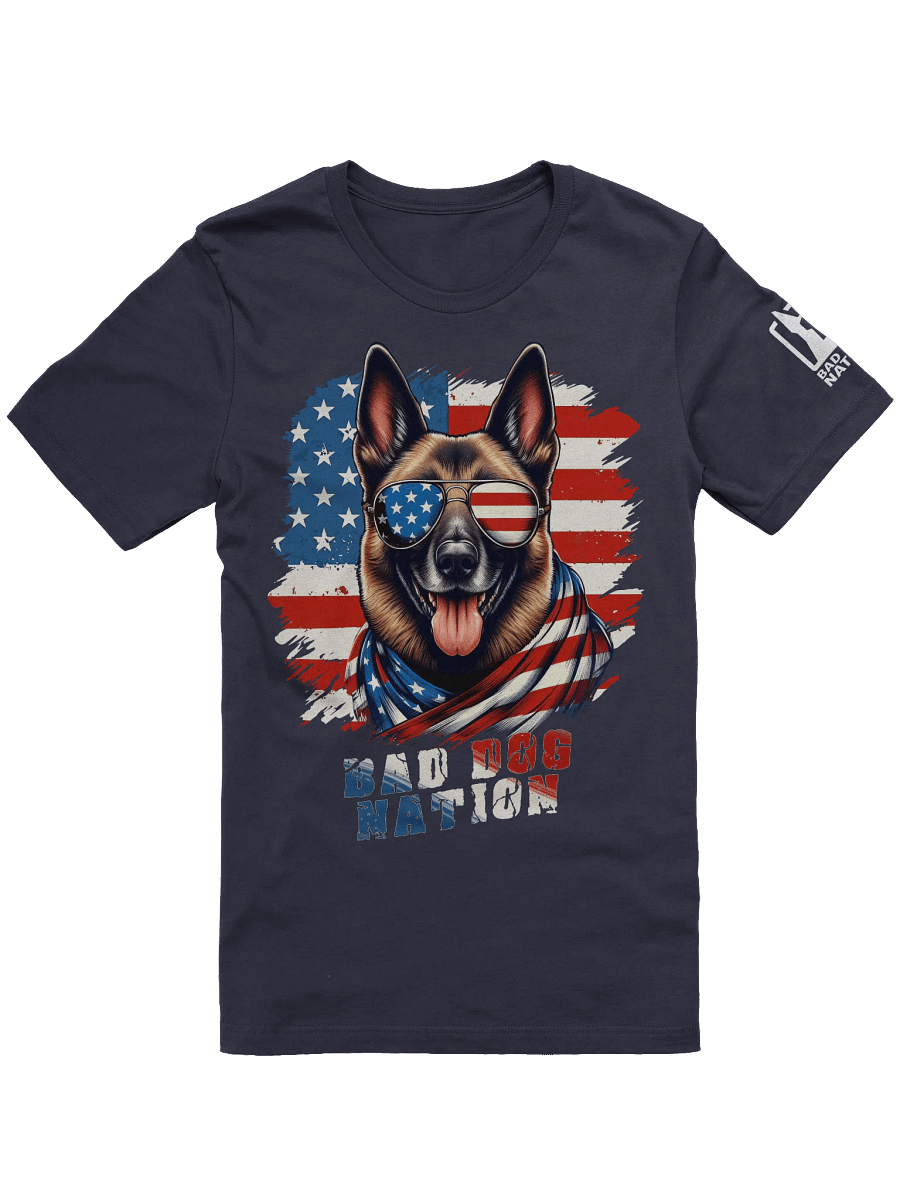 AMERICA Belgian Malinois - PREMIUM ADULT UNISEX T-SHIRT ***NEW LARGER PRINT product image (1)