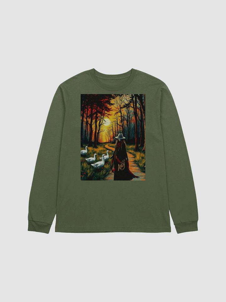 Mystical Forest Sunrise Long Sleeve Tee product image (1)