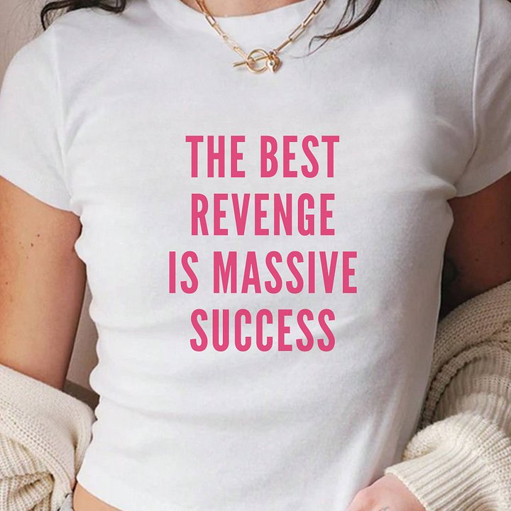 The Best Revenge Baby Tee product image (2)