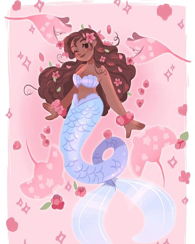 Week 1: almond and blossom
I wanted to go for a lineless piece for this set and I actually liked how it came out! I worked on...