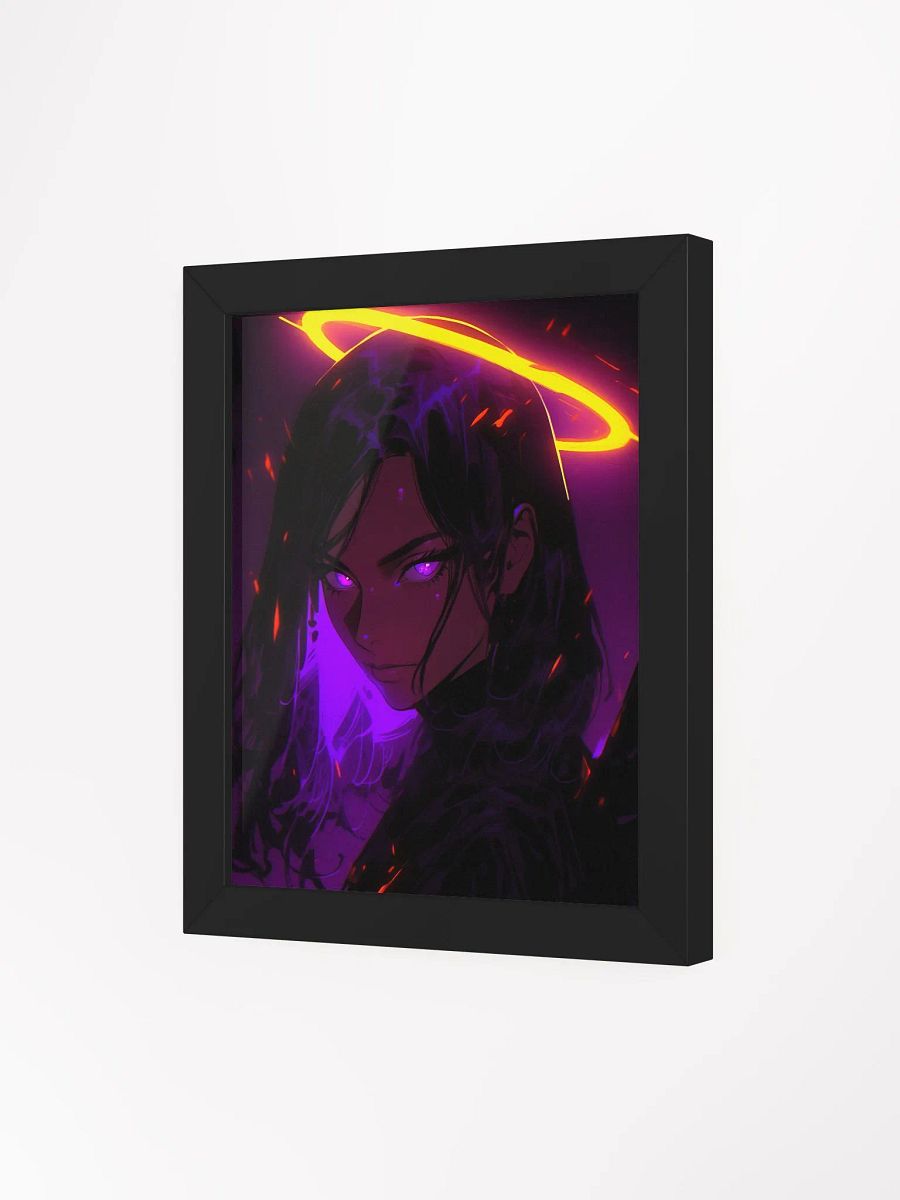 Framed Fallen Angel Ethereal Glow Matte Poster product image (31)
