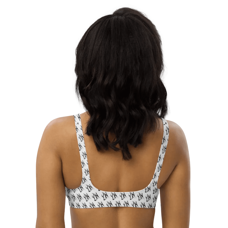 YN Checker Print Recycled Bikini Top product image (4)