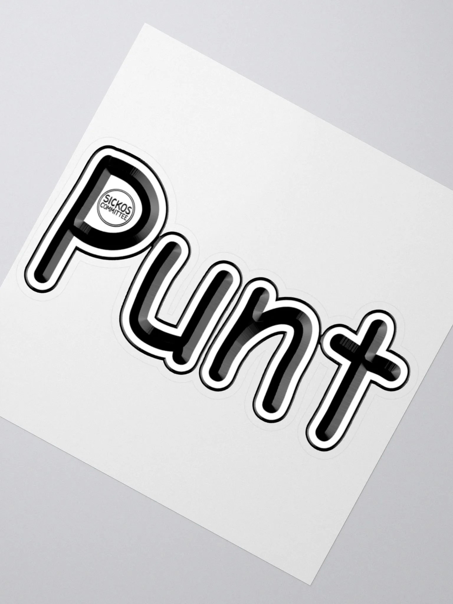 Punt Sticker (3 Sizes) product image (2)