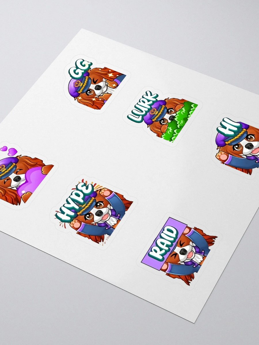 Dog Emote Sticker Set product image (8)